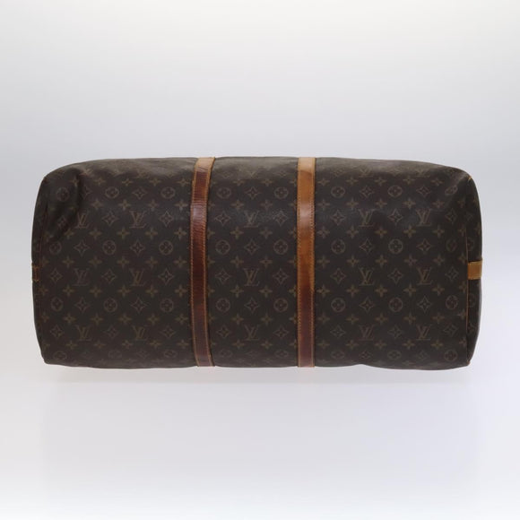 LOUIS VUITTON Monogram Keepall Bandouliere 60 Boston Bag M41412 LV Auth 107049