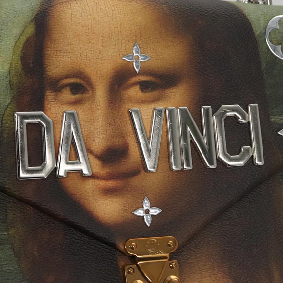 LOUIS VUITTON Masters Collection Pochette Chain Bag Pink M64626 LV Auth 107057SA