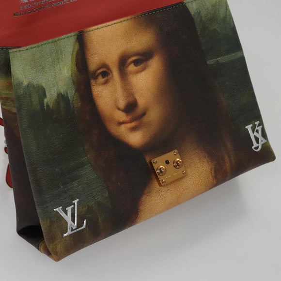 LOUIS VUITTON Masters Collection Pochette Chain Bag Pink M64626 LV Auth 107057SA