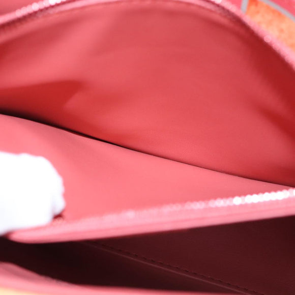 LOUIS VUITTON Masters Collection Pochette Chain Bag Pink M64626 LV Auth 107057SA