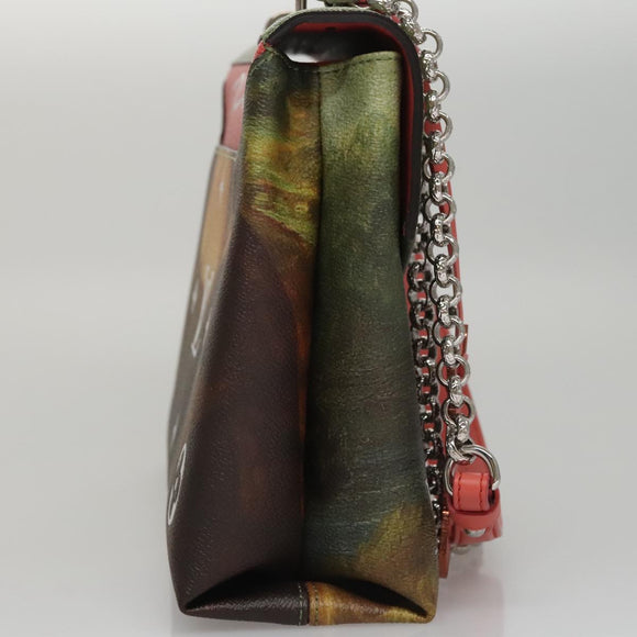 LOUIS VUITTON Masters Collection Pochette Chain Bag Pink M64626 LV Auth 107057SA