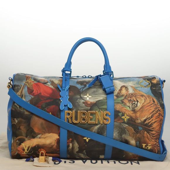 LOUIS VUITTON Masters Collection Keepall Bandouliere 50 Tasche M43344 Auth 107059SM