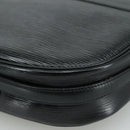 LOUIS VUITTON Epi Jeune Fille MM Shoulder Bag Black M52152 LV Auth 107060V-16