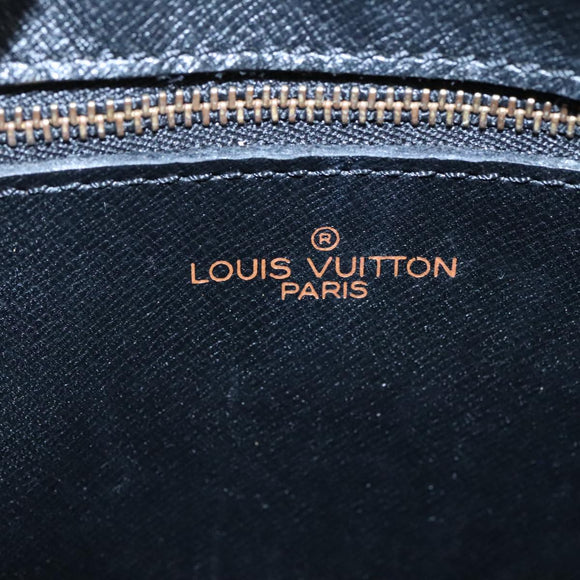 LOUIS VUITTON Epi Jeune Fille MM Shoulder Bag Black M52152 LV Auth 107060V