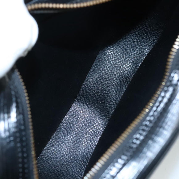 LOUIS VUITTON Epi Jeune Fille MM Shoulder Bag Black M52152 LV Auth 107060V