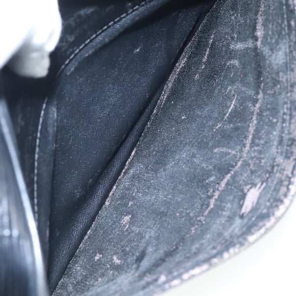 LOUIS VUITTON Epi Jeune Fille MM Shoulder Bag Black M52152 LV Auth 107060V