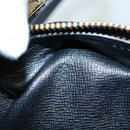 LOUIS VUITTON Epi Jeune Fille MM Shoulder Bag Black M52152 LV Auth 107060V-12