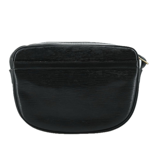 LOUIS VUITTON Epi Jeune Fille MM Shoulder Bag Black M52152 LV Auth 107060V