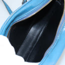 LOUIS VUITTON Epi June Feuille Shoulder Bag Blue M52155 LV Auth 107061-9