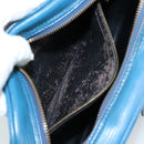 LOUIS VUITTON Epi June Feuille Shoulder Bag Blue M52155 LV Auth 107061-10