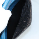 LOUIS VUITTON Epi June Feuille Shoulder Bag Blue M52155 LV Auth 107061-23