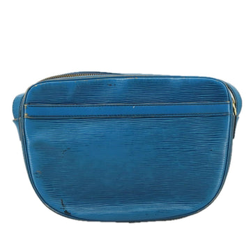 LOUIS VUITTON Epi June Feuille Shoulder Bag Blue M52155 LV Auth 107061 - 0