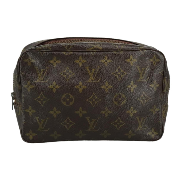 LOUIS VUITTON Monogram Trousse Toilette 23 Clutch Bag M47524 LV Auth 107087