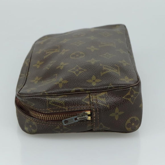 LOUIS VUITTON Monogram Trousse Toilette 23 Clutch Bag M47524 LV Auth 107087