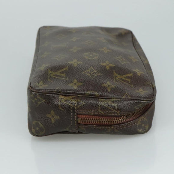 LOUIS VUITTON Monogram Trousse Toilette 23 Clutch Bag M47524 LV Auth 107087