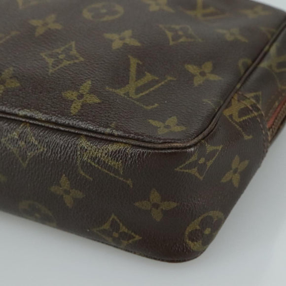 LOUIS VUITTON Monogram Trousse Toilette 23 Clutch Bag M47524 LV Auth 107087
