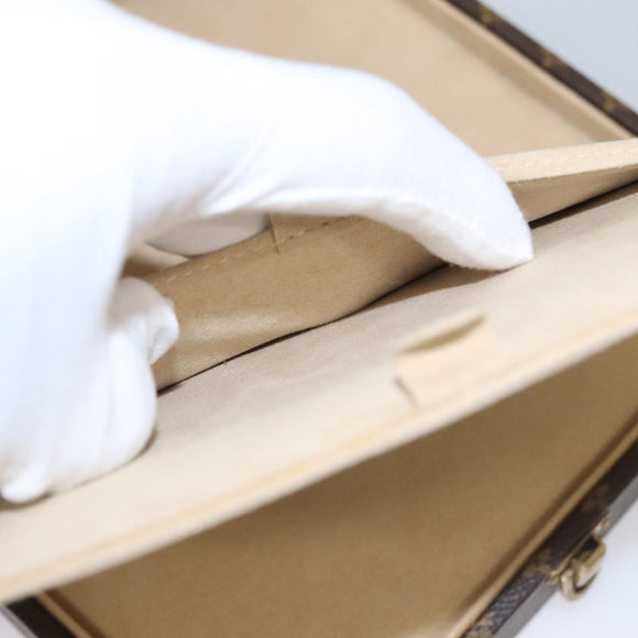 LOUIS VUITTON Monogram Jewelry case Jewelry Box LV Auth 107109S