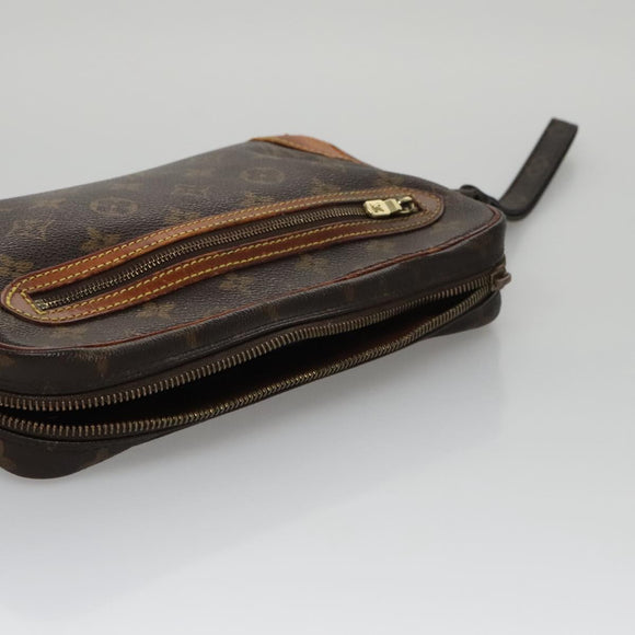 LOUIS VUITTON Monogram Marly Dragonne GM Clutch Bag M51825 LV Auth 107129