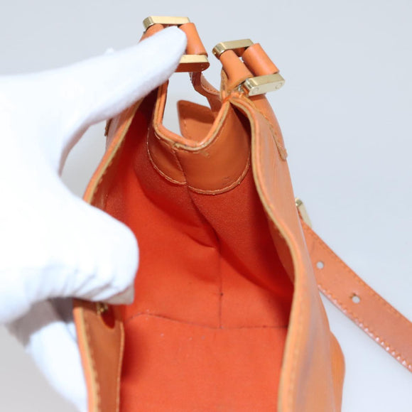 LOUIS VUITTON Epi Mandala PM Shoulder Bag Orange Mandarin M5893H LV Auth 107157