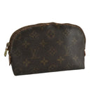 LOUIS VUITTON Monogram Pochette Cosmetic PM Cosmetic Pouch M47515 LV Auth 107201-1