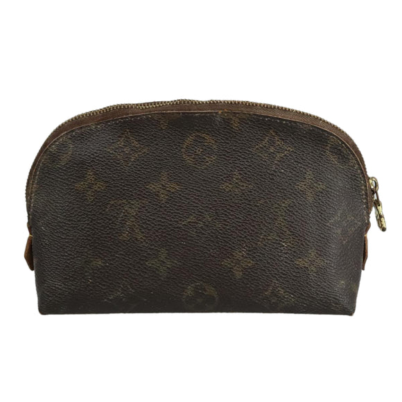 LOUIS VUITTON Monogram Pochette Cosmetic PM Cosmetic Pouch M47515 LV Auth 107201