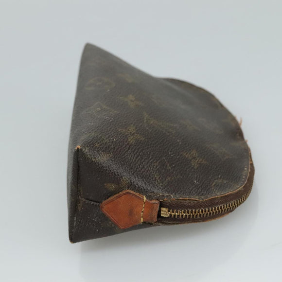 LOUIS VUITTON Monogram Pochette Cosmetic PM Cosmetic Pouch M47515 LV Auth 107201