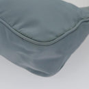 PRADA Accessory Pouch Nylon Light Blue Auth 107212-11