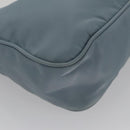 PRADA Accessory Pouch Nylon Light Blue Auth 107212-12