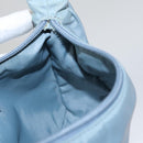 PRADA Accessory Pouch Nylon Light Blue Auth 107212-19