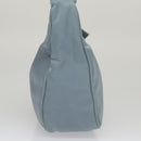 PRADA Accessory Pouch Nylon Light Blue Auth 107212-5