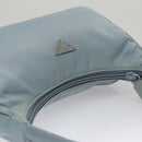 PRADA Accessory Pouch Nylon Light Blue Auth 107212-6