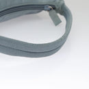 PRADA Accessory Pouch Nylon Light Blue Auth 107212-7