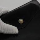 Salvatore Ferragamo Hand Bag Enamel Black Auth 107226-25