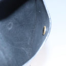 Salvatore Ferragamo Hand Bag Enamel Black Auth 107226-26