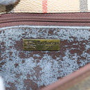 Burberrys Nova Check Shoulder Bag PVC Beige Auth 107273-18