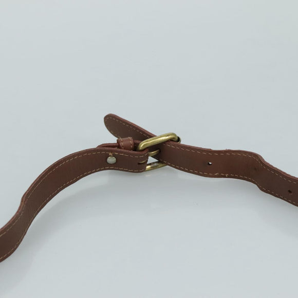 Burberrys Nova Check Shoulder Bag PVC Beige Auth 107273