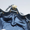 MCM Vicetos Logogram Shoulder Bag PVC Leather White Auth 107278-17