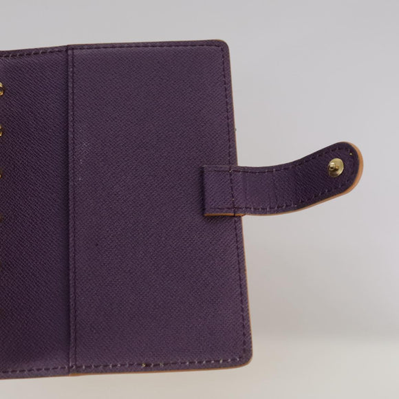 LOUIS VUITTON Epi Agenda PM Day Planner Cover Yellow R20059 LV Auth 107284