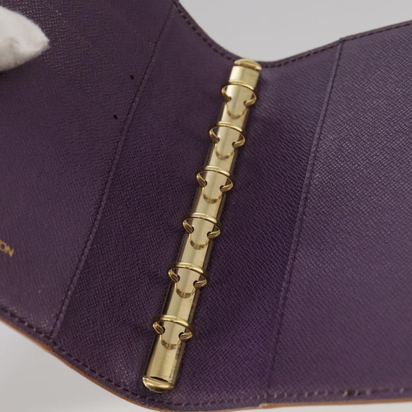 LOUIS VUITTON Epi Agenda PM Day Planner Cover Yellow R20059 LV Auth 107284