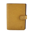 LOUIS VUITTON Epi Agenda PM Day Planner Cover Yellow R20059 LV Auth 107284-13