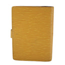 LOUIS VUITTON Epi Agenda PM Day Planner Cover Yellow R20059 LV Auth 107284-2