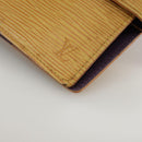 LOUIS VUITTON Epi Agenda PM Day Planner Cover Yellow R20059 LV Auth 107284-7