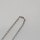 LOUIS VUITTON Pandanth Necklace Ag925 Silver M65364 LV Auth 107289-10