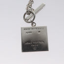 LOUIS VUITTON Pandanth Necklace Ag925 Silver M65364 LV Auth 107289-5