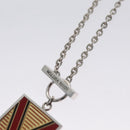 LOUIS VUITTON Pandanth Necklace Ag925 Silver M65364 LV Auth 107289-6