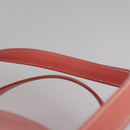 PRADA Boston Bag Nylon Pink Silver Auth 107368-8