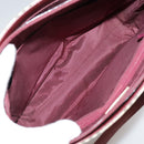 BURBERRY Nova Check Hand Bag Canvas Beige Auth 107370-11