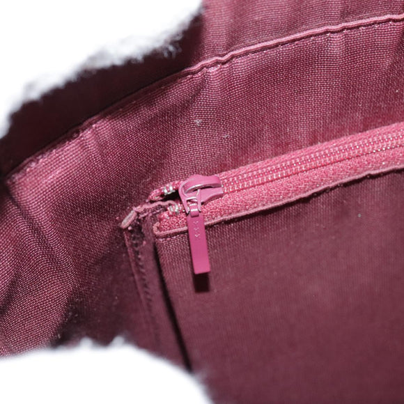 BURBERRY Nova Check Hand Bag Canvas Beige Auth 107370