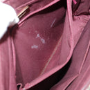 BURBERRY Nova Check Hand Bag Canvas Beige Auth 107370-12