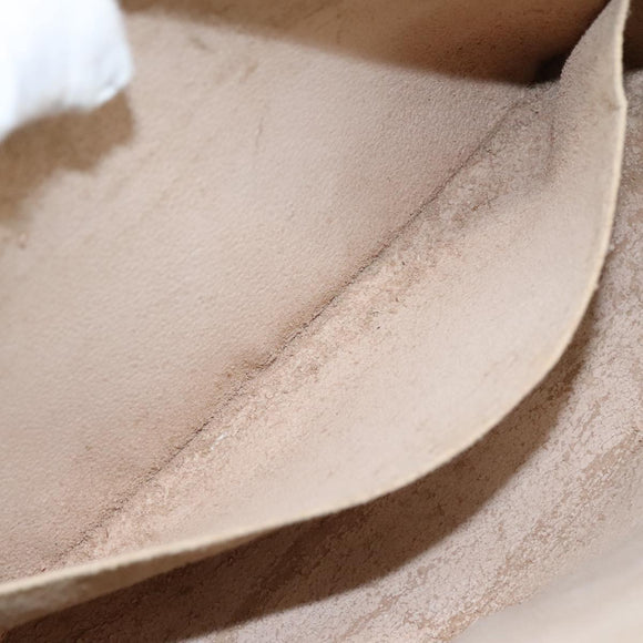 LOUIS VUITTON Monogram Trousse Demi Ronde Cosmetic Pouch M47520 LV Auth 107392